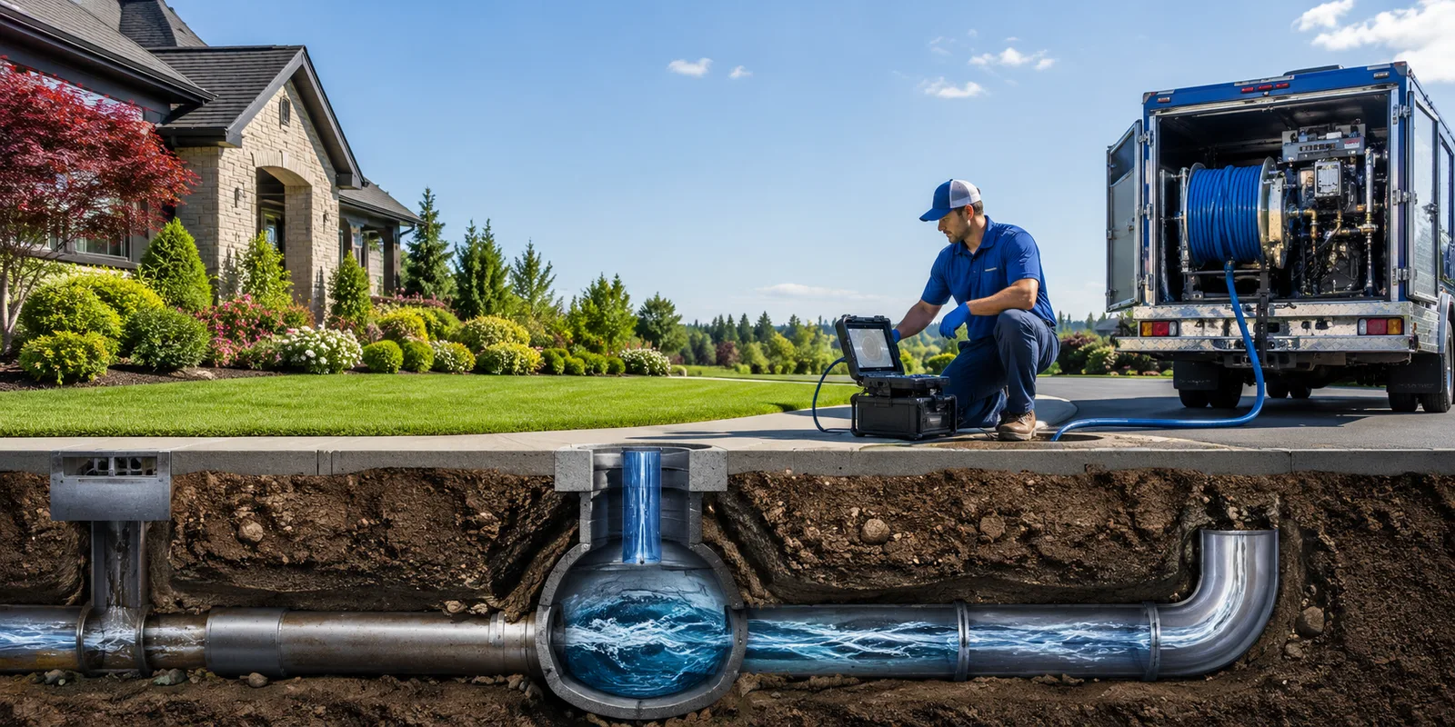 Drainage restoration information for Adamsville, PA